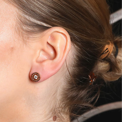 Bulgari Bulgari diamonds and gold earrings
