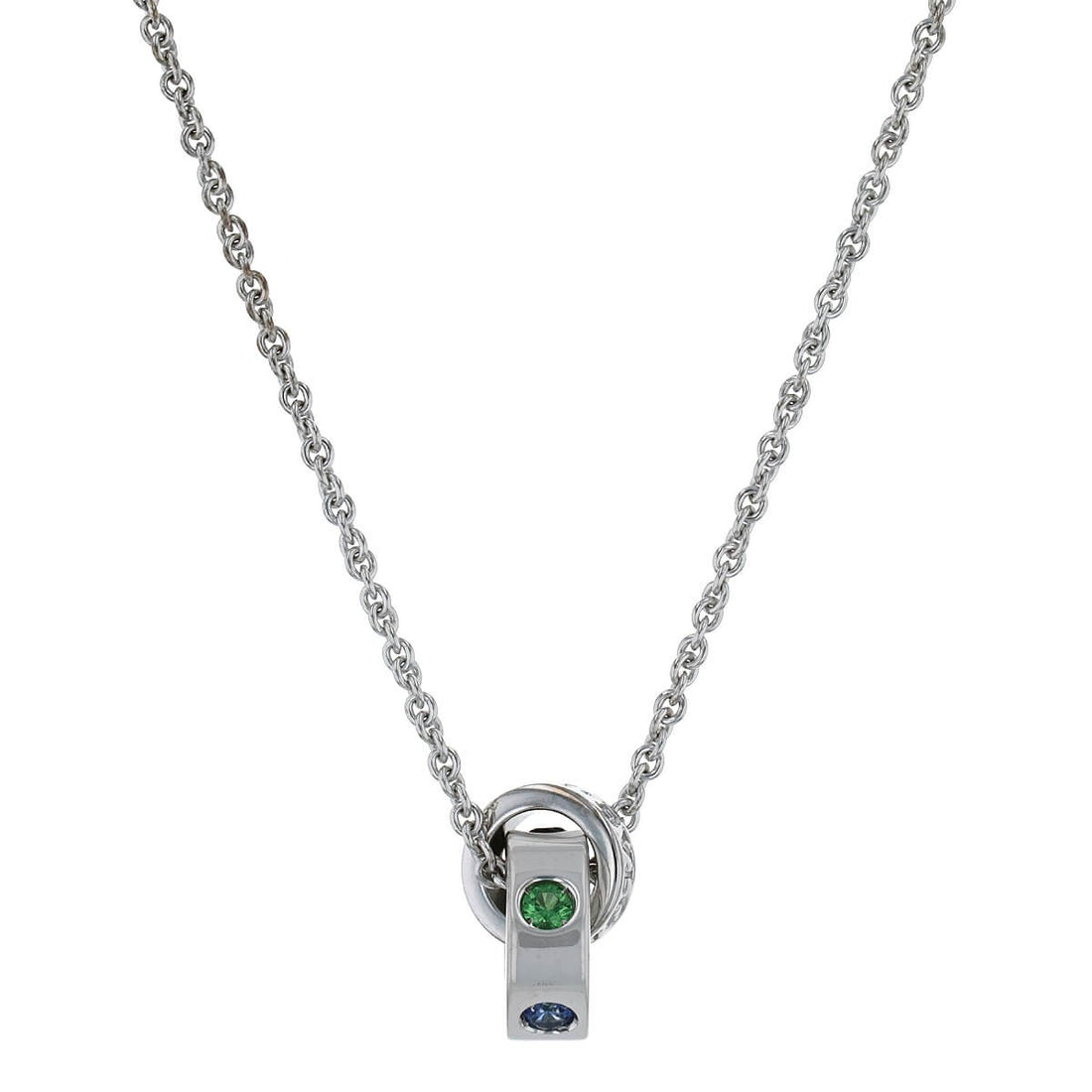 Bulgari Bulgari sapphires, garnets and gold necklace