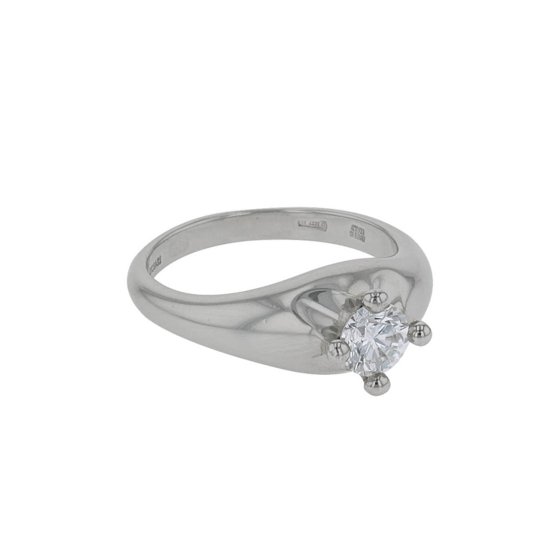 Bulgari Corona diamond and platinum ring