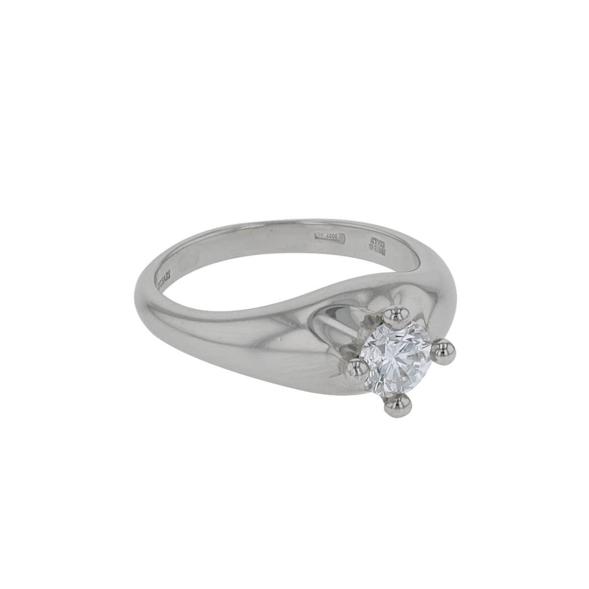 Bulgari Corona diamond and platinum ring