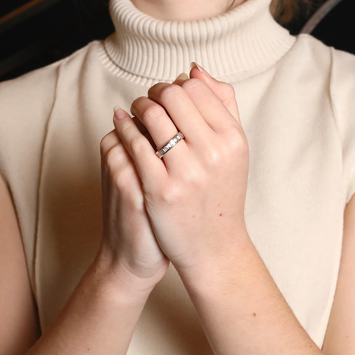 Bulgari diamonds and gold ring