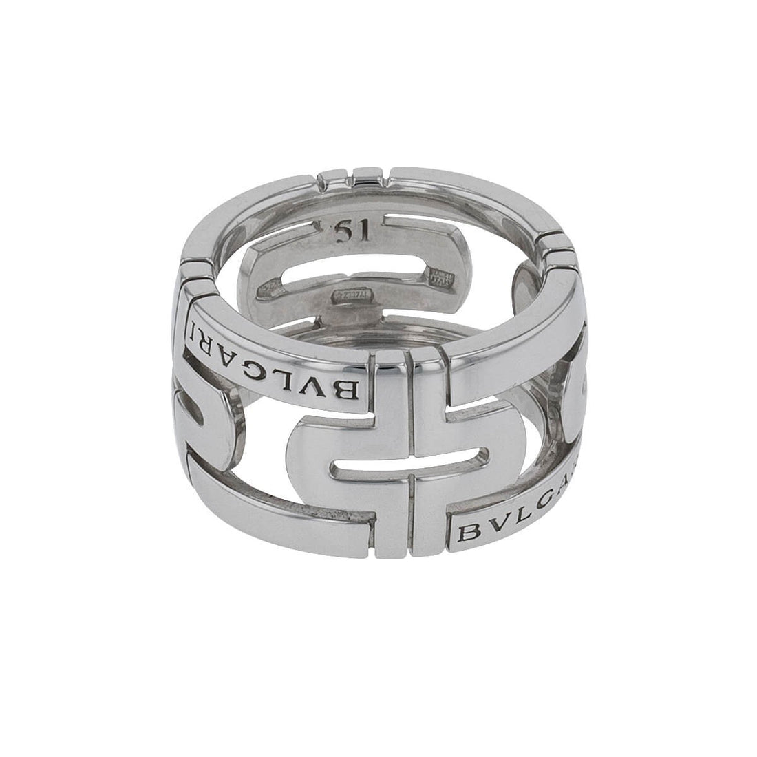 Bulgari Parentesi gold ring