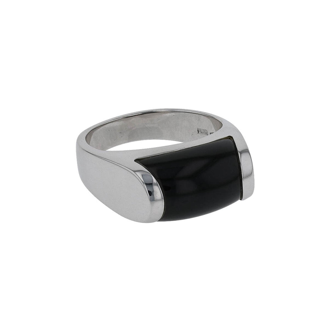 Bulgari Tronchetto gold and onyx ring