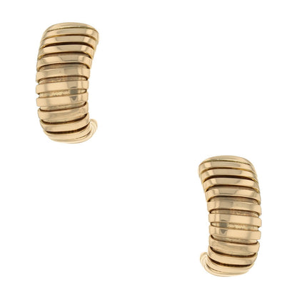 Bulgari Tubogas gold earrings
