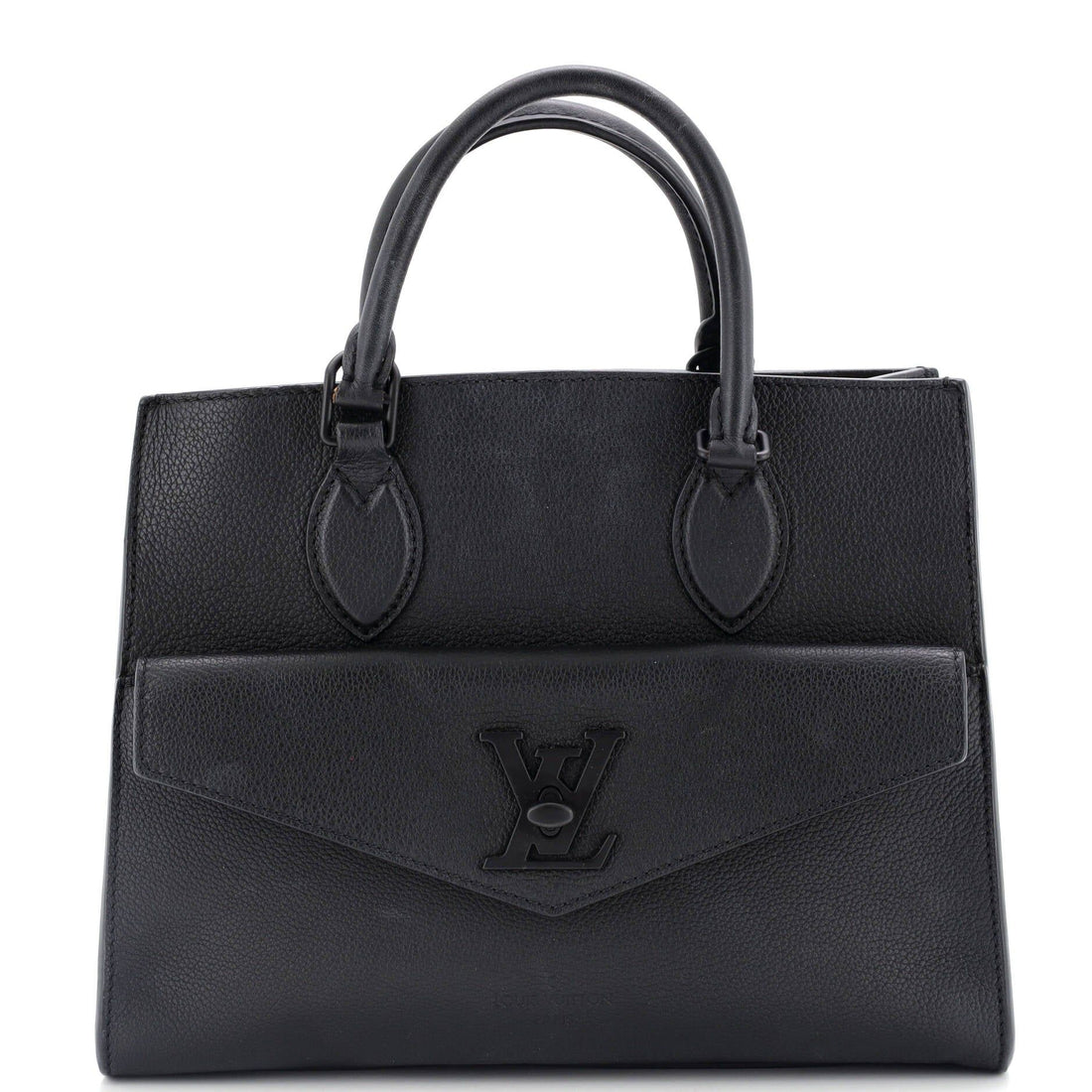 Louis Vuitton Lockme Monochrome Tote Leather Pm