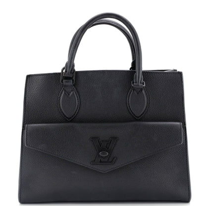 Louis Vuitton Lockme Monochrome Tote Leather Pm