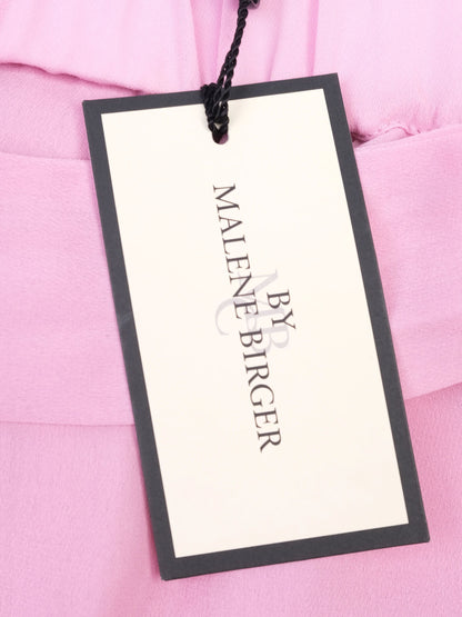 NEW By Malene Birger Pink Wrap-Style Shorts Size S