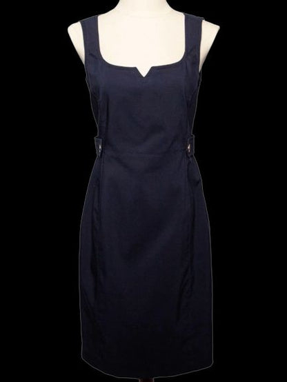 Good Tory Burch Black Polyester Sleeveless Dress Size XS