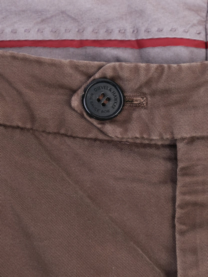 Excellent Brunello Cucinelli Orange MenÕs Cotton Trousers XXL