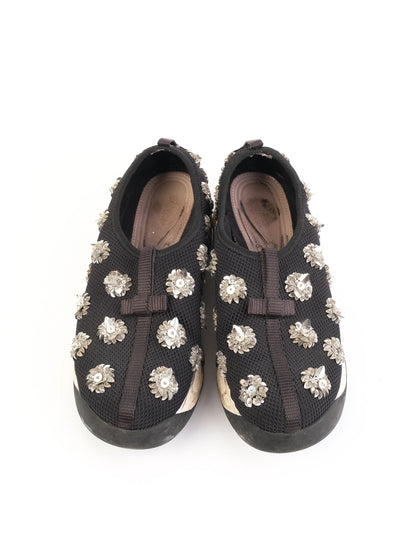 Dior Black Fabric Sneaker with Decorative Elements Size 36