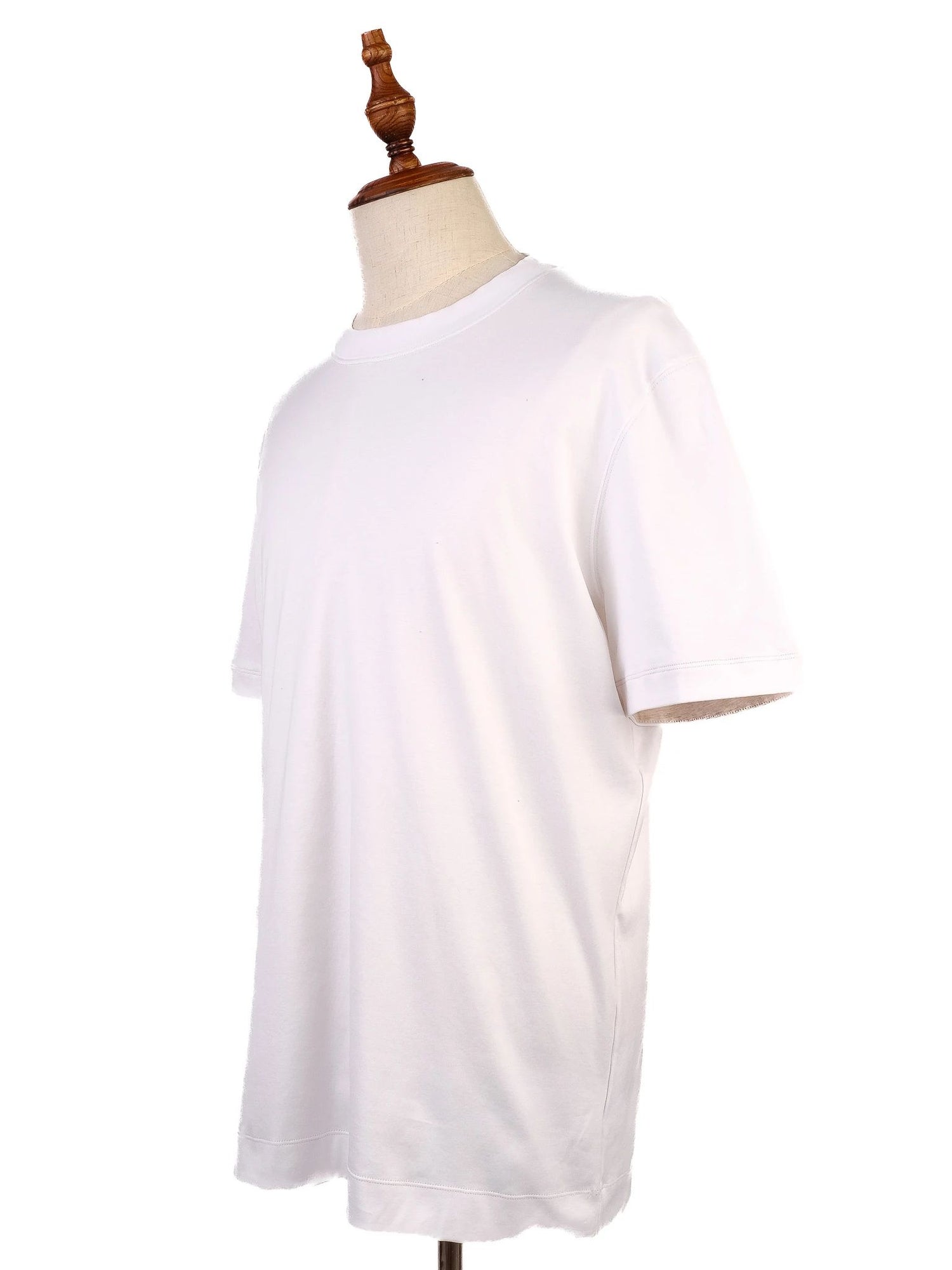 NEW Brunello Cucinelli White Cotton T-Shirt Size XL Men