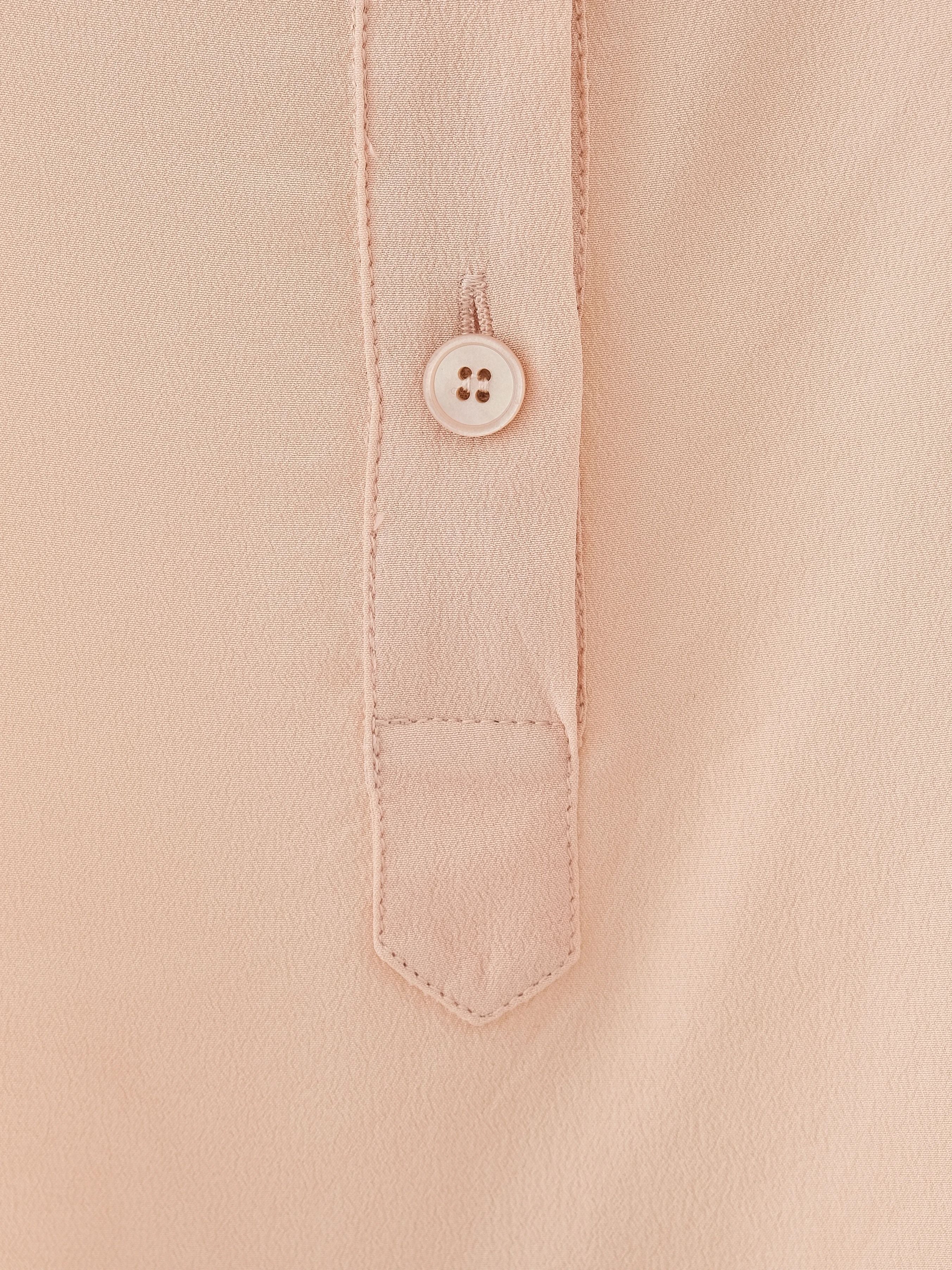 Excellent Stella McCartney Pink Silk Blouse Size XS