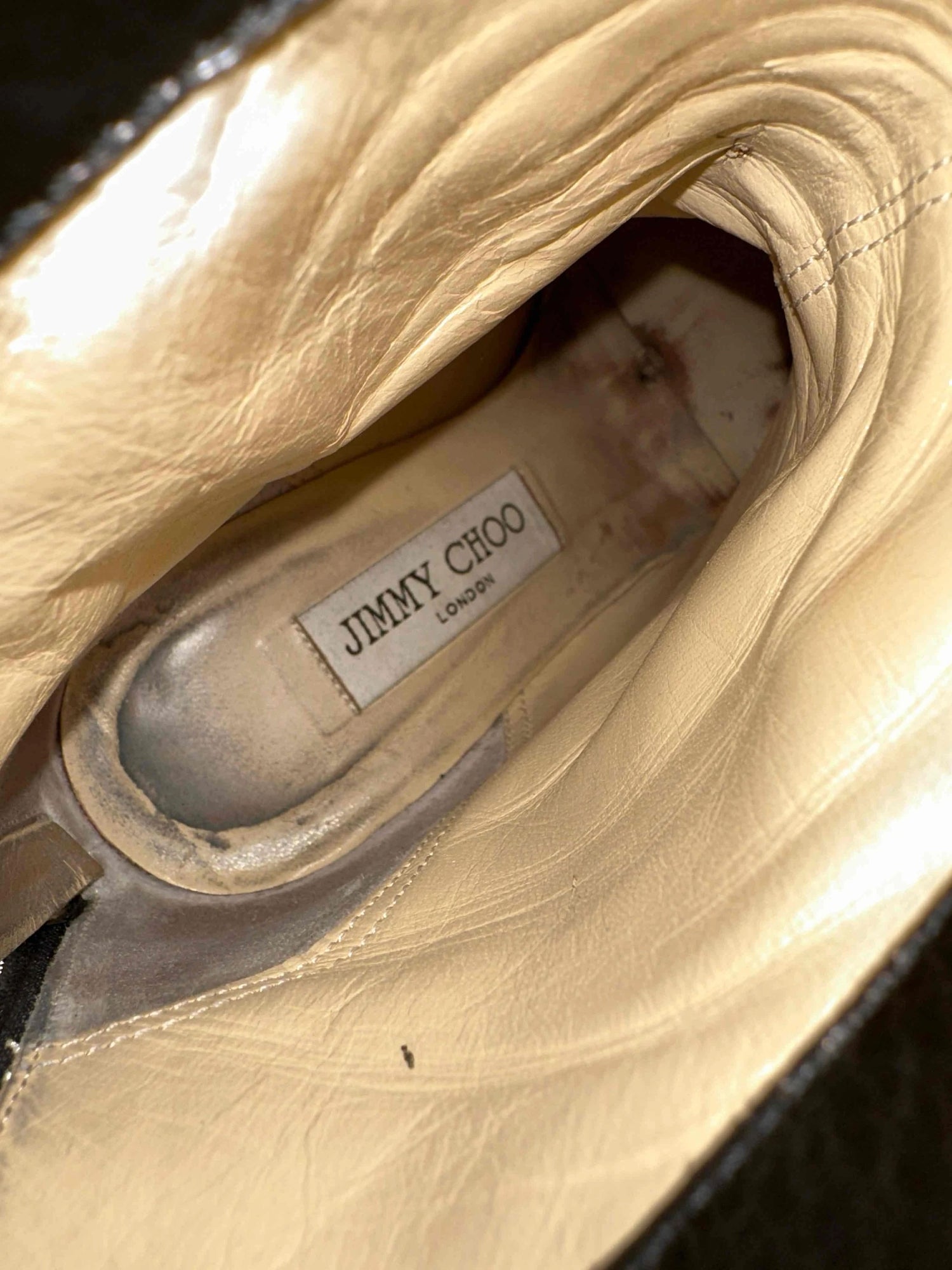 Excellent Jimmy Choo Black Suede Ankle Boots Size 36