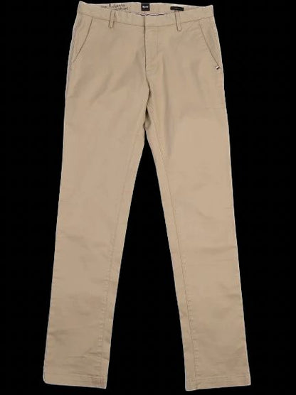 Excellent Hugo Boss Beige Trousers Women Elastane Size Not Specified