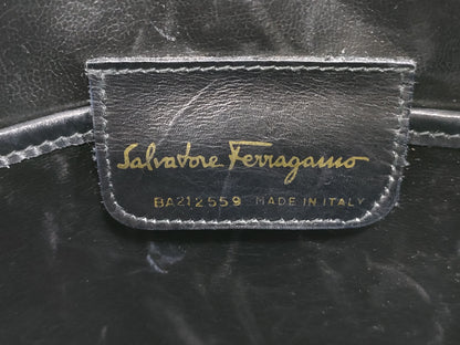 Salvatore Ferragamo Vara Leather Shoulder Bag