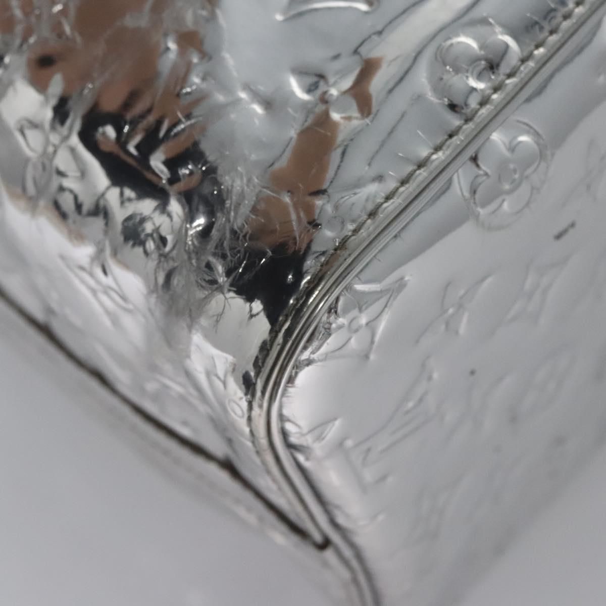 Louis Vuitton Monogram Miroir Speedy 30 Hand Bag Argent M 95786 Lv Auth