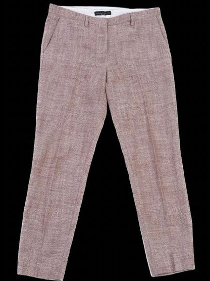 Excellent Fabiana Filippi Pink Silk Trousers Size S Made in Italy