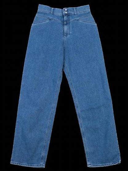 Excellent Maria Grazia Severi Blue Cotton Denim Jeans Size XL