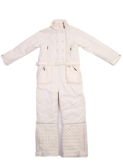 NEW Dior Kids White Quilted Snowsuit Size 10, Perfect Condition