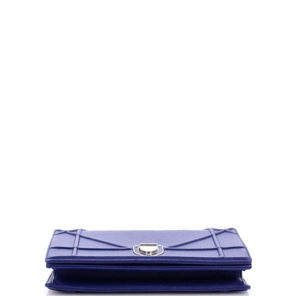 Christian Dior Diorama Flap Bag Grained Calfskin Small
