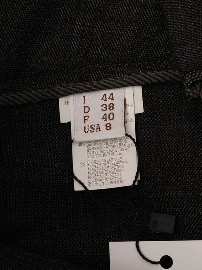 Perfect Brunello Cucinelli Gray Wool Trousers Size L Women