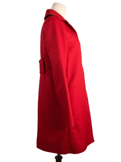 Excellent Schumacher Red Nylon Coat XXS WomenÕs Elegant Design