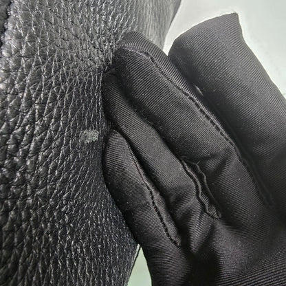 Chanel Turn-around Ligne Black Deerskin