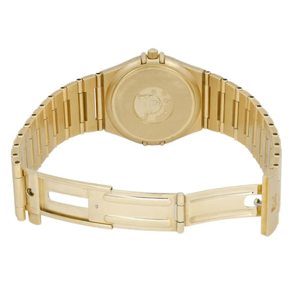 Omega Constellation 18K Yellow Gold Champagne Dial Unisex Watch 1112.10.00