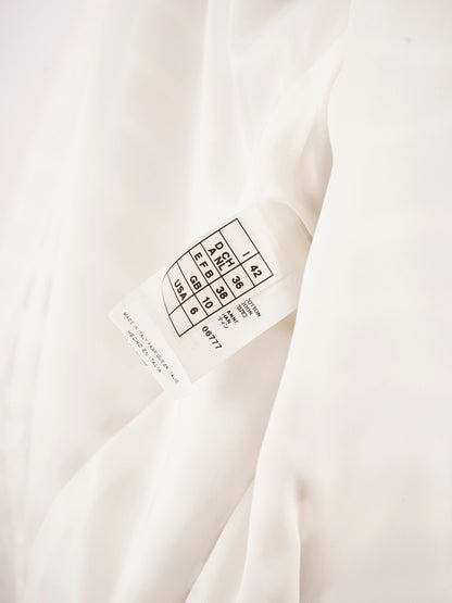 Perfect Gianfranco Ferre Orange Striped Shirt Size M Women