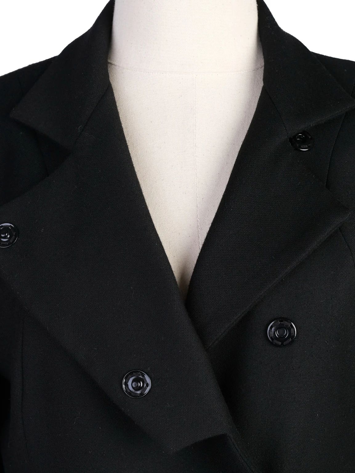 Excellent Malloni Black Viscose Blazer Jacket for Women