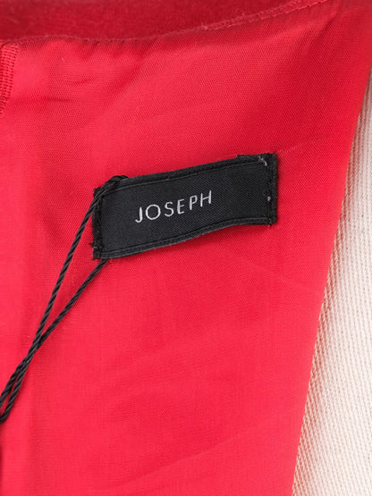 Joseph Red Wool Sleeveless Dress Size S - Excellent Condition