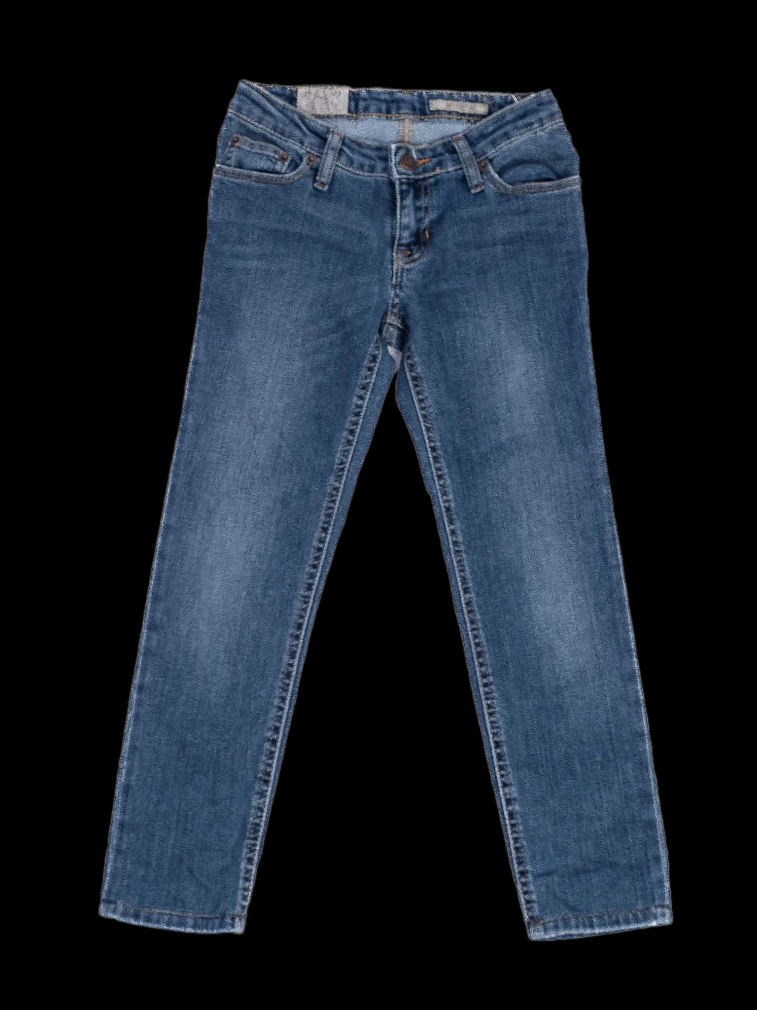 Excellent Polo Ralph Lauren Kids Blue Jeans Size 8 Cotton Natural