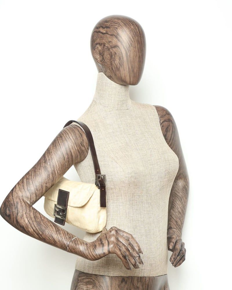 Fendi Zucca Baguette Bag