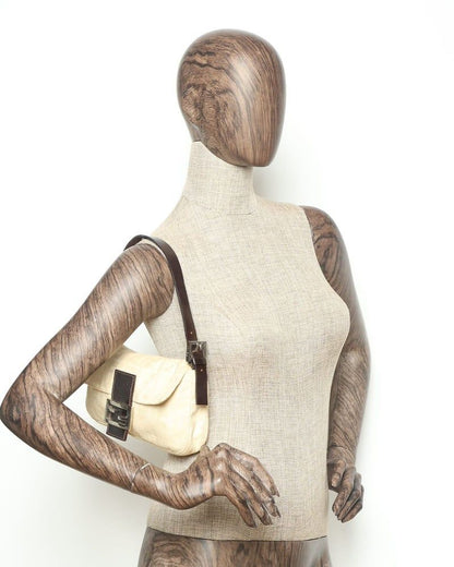 Fendi Zucca Baguette Bag