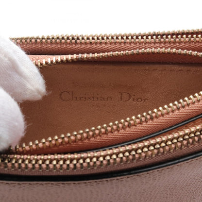 Dior Saddle Saddle Shoulder Bag Pink Leather