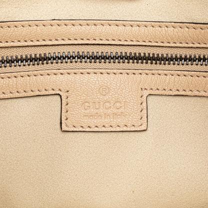 Gucci Medium Leather Aphrodite Crossbody Brown
