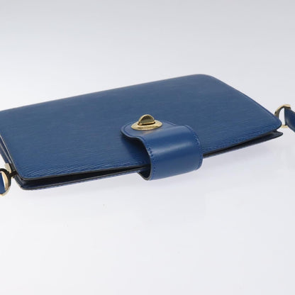 Louis Vuitton Epi Capuchin Shoulder Bag Blue M 52345 Lv Auth