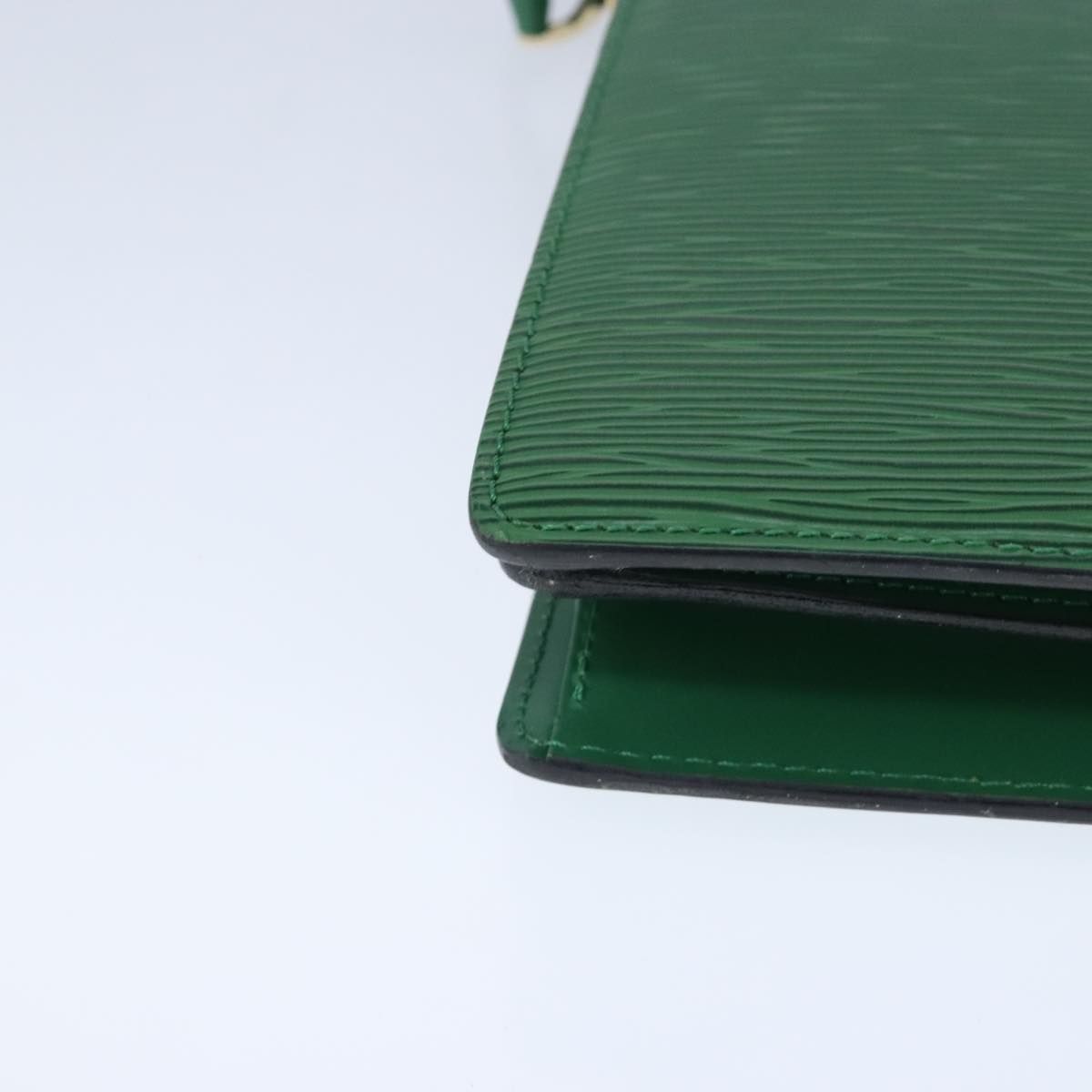 Louis Vuitton Epi Capuchin Shoulder Bag Green M 52344 Lv Auth