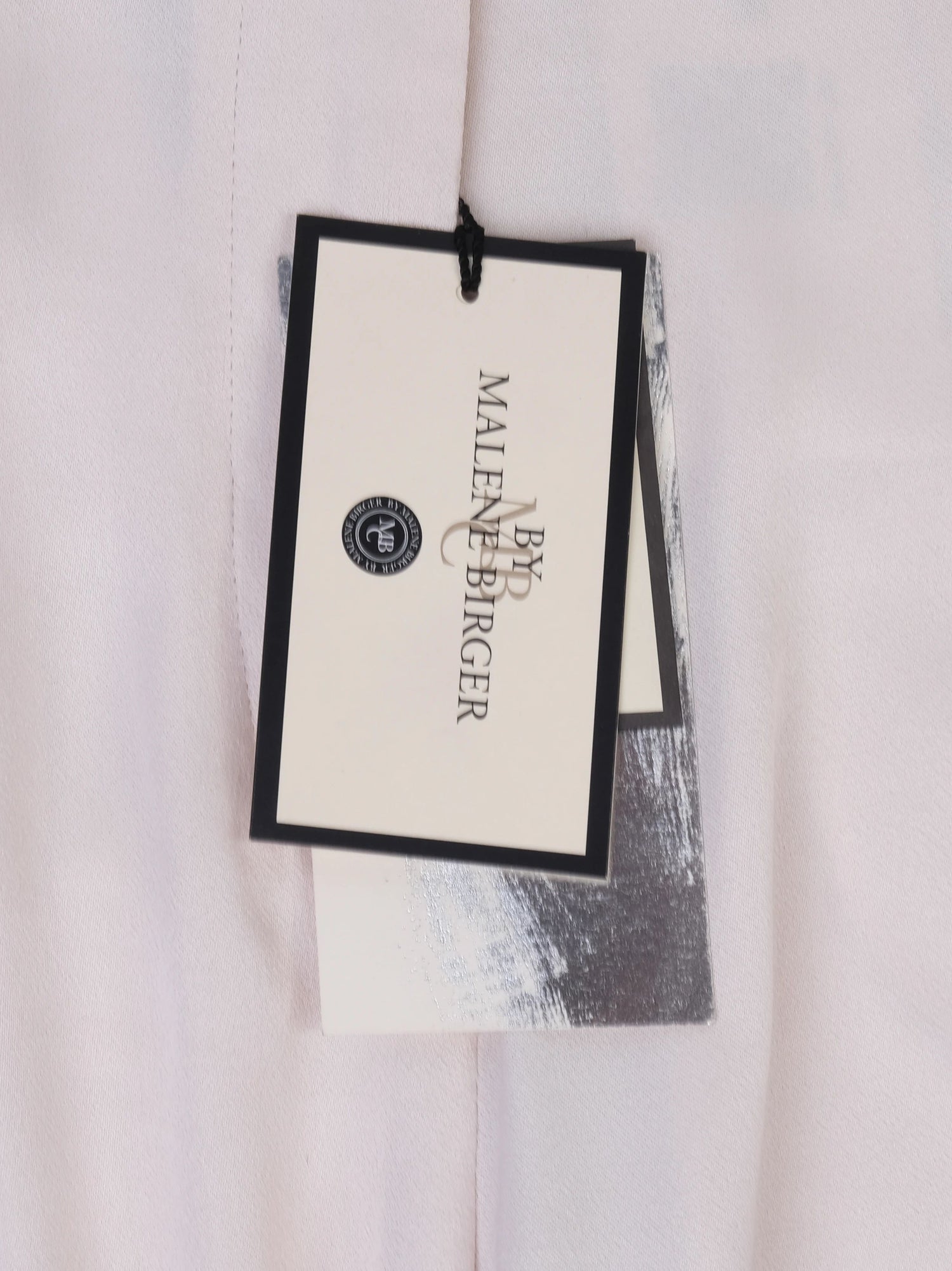 NEW By Malene Birger White Viscose Pants Size XS with Buckles