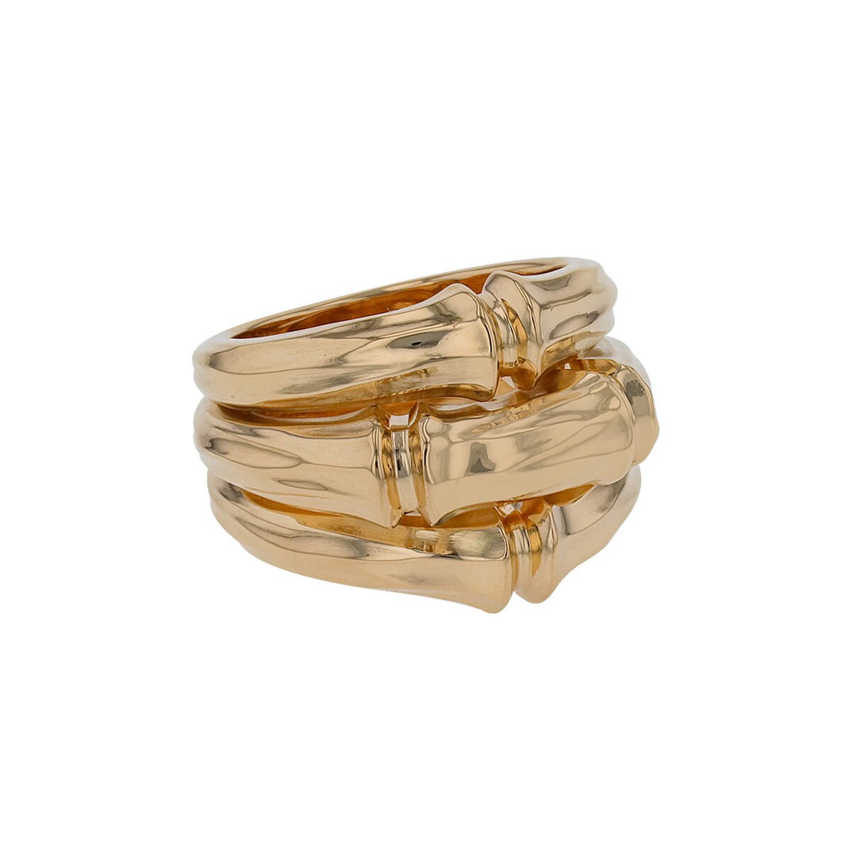 Cartier Bambou gold ring