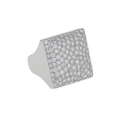 Cartier Berlingot diamonds and gold ring