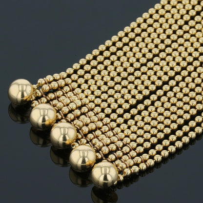 Cartier Draperie de Decollete gold and diamonds necklace