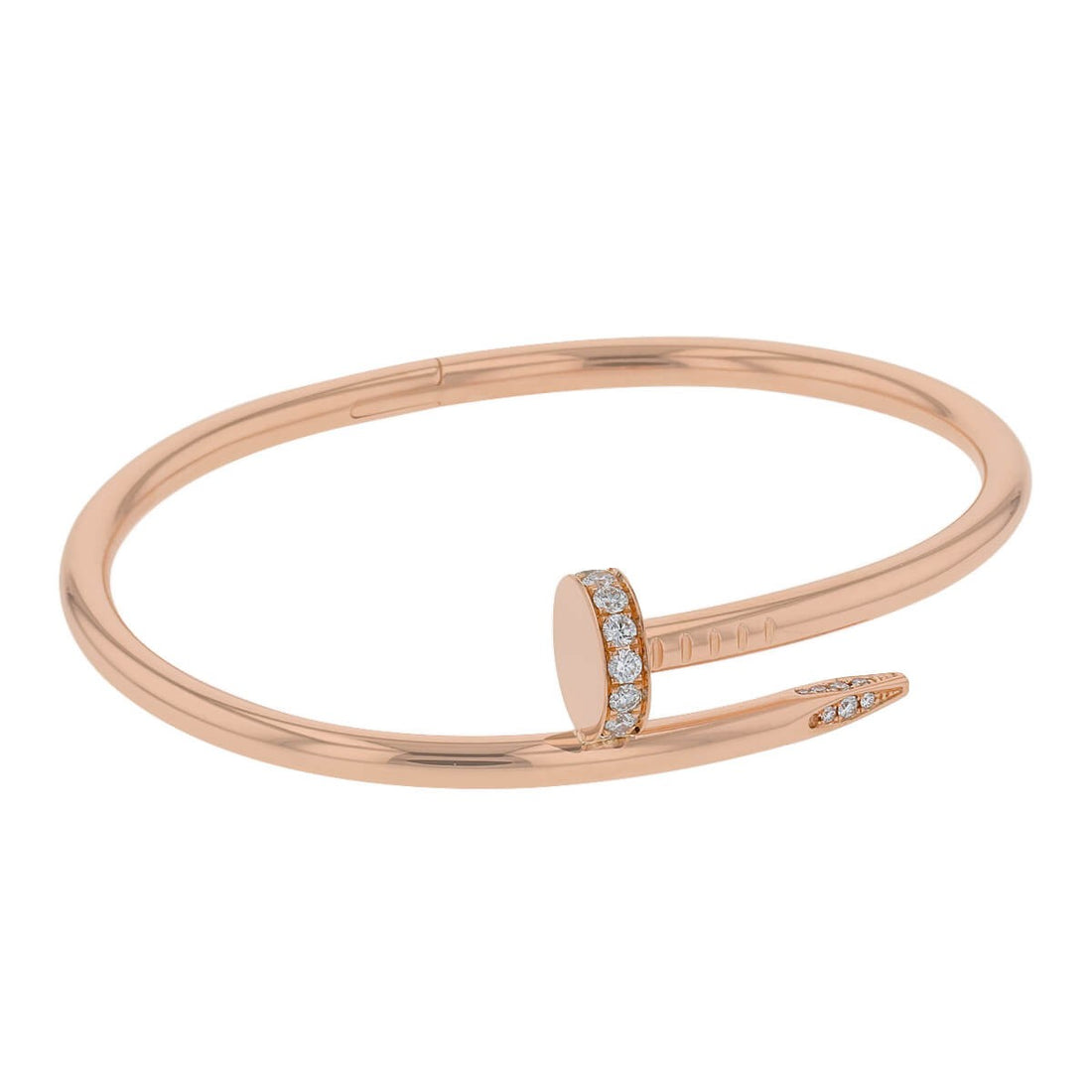 Cartier Juste un Clou diamonds and gold bracelet