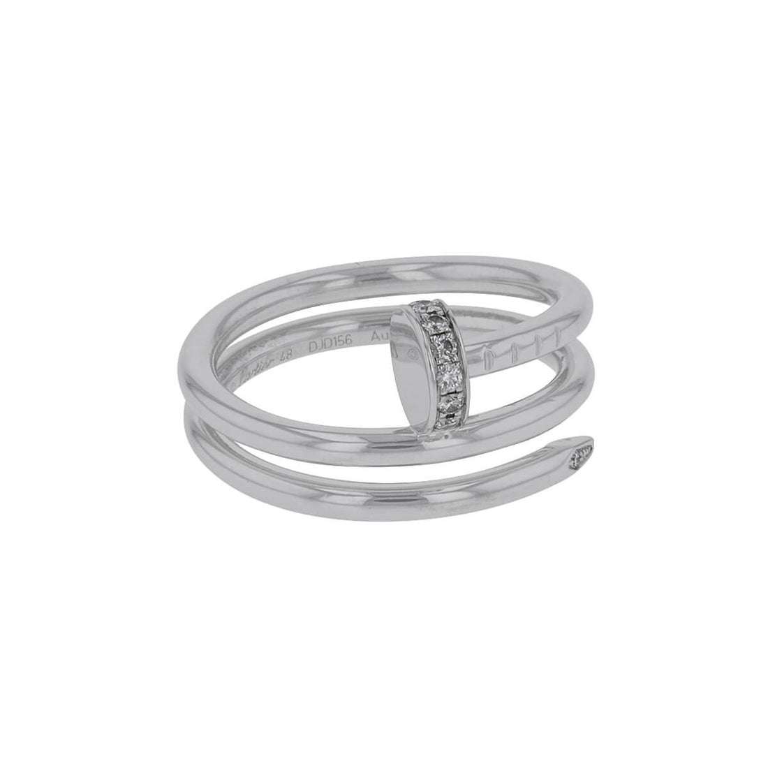 Cartier Juste un Clou diamonds and gold ring