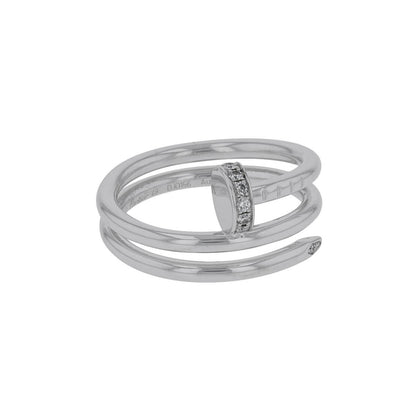 Cartier Juste un Clou diamonds and gold ring