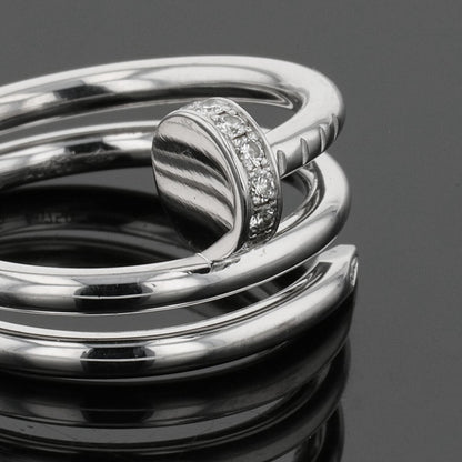Cartier Juste un Clou diamonds and gold ring