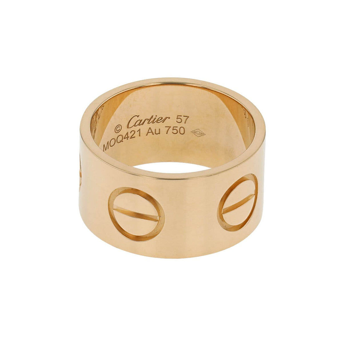 Cartier Love gold ring