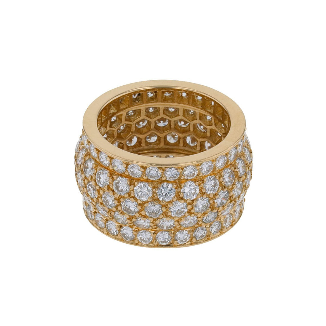 Cartier Nigeria diamonds and gold ring