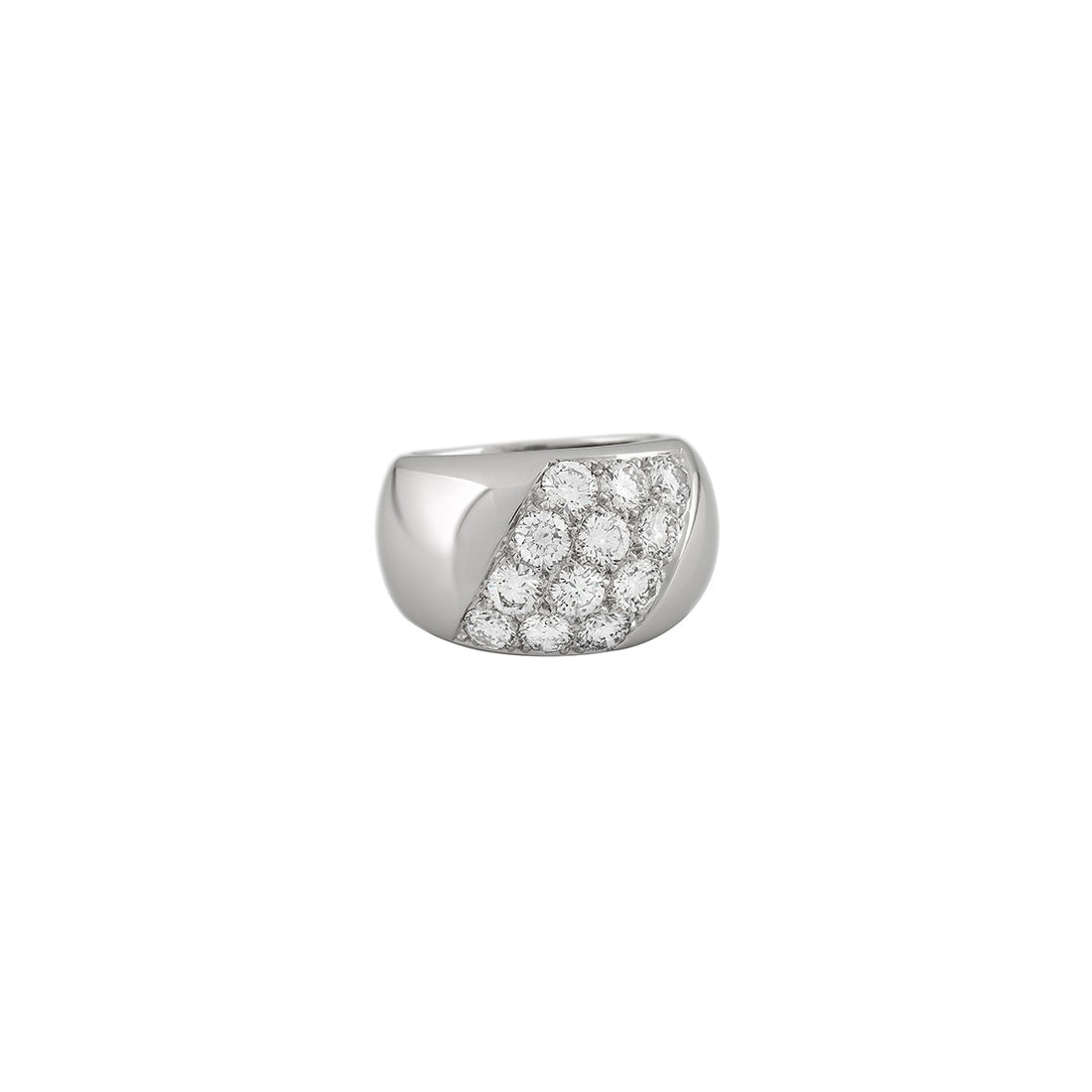 Cartier diamonds and gold ring