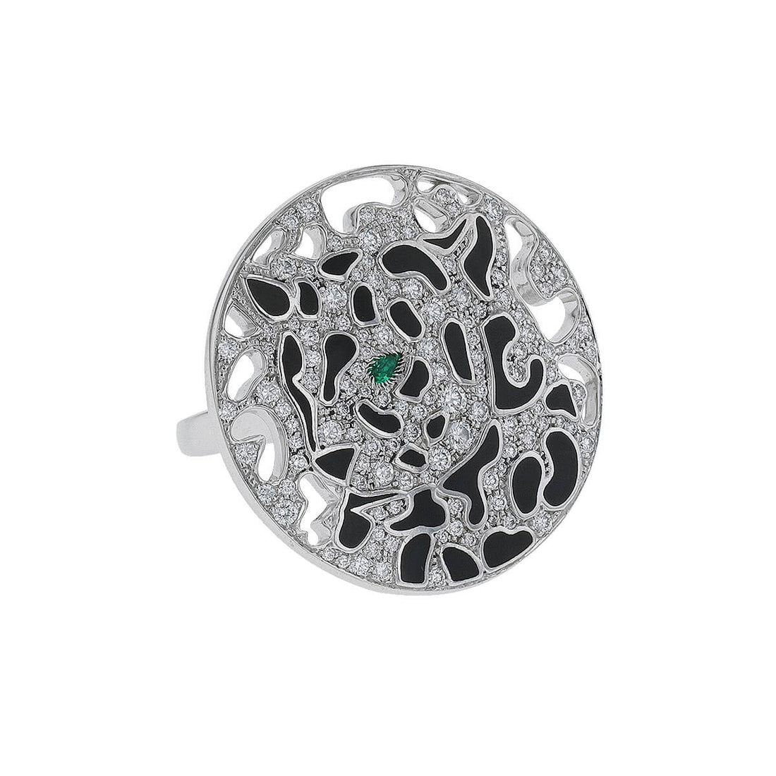 Cartier Panthere tsavorites, diamonds and gold ring
